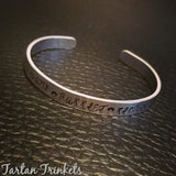 Custom Stamped Bangle