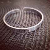 Custom Stamped Bangle