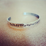 Custom Stamped Bangle