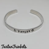 Custom Stamped Bangle