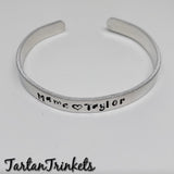 Custom Stamped Bangle